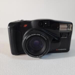 Chinon Auto 5501 Point and Shoot 35mm Film Camera with 38mm-90mm  Zoom Tested